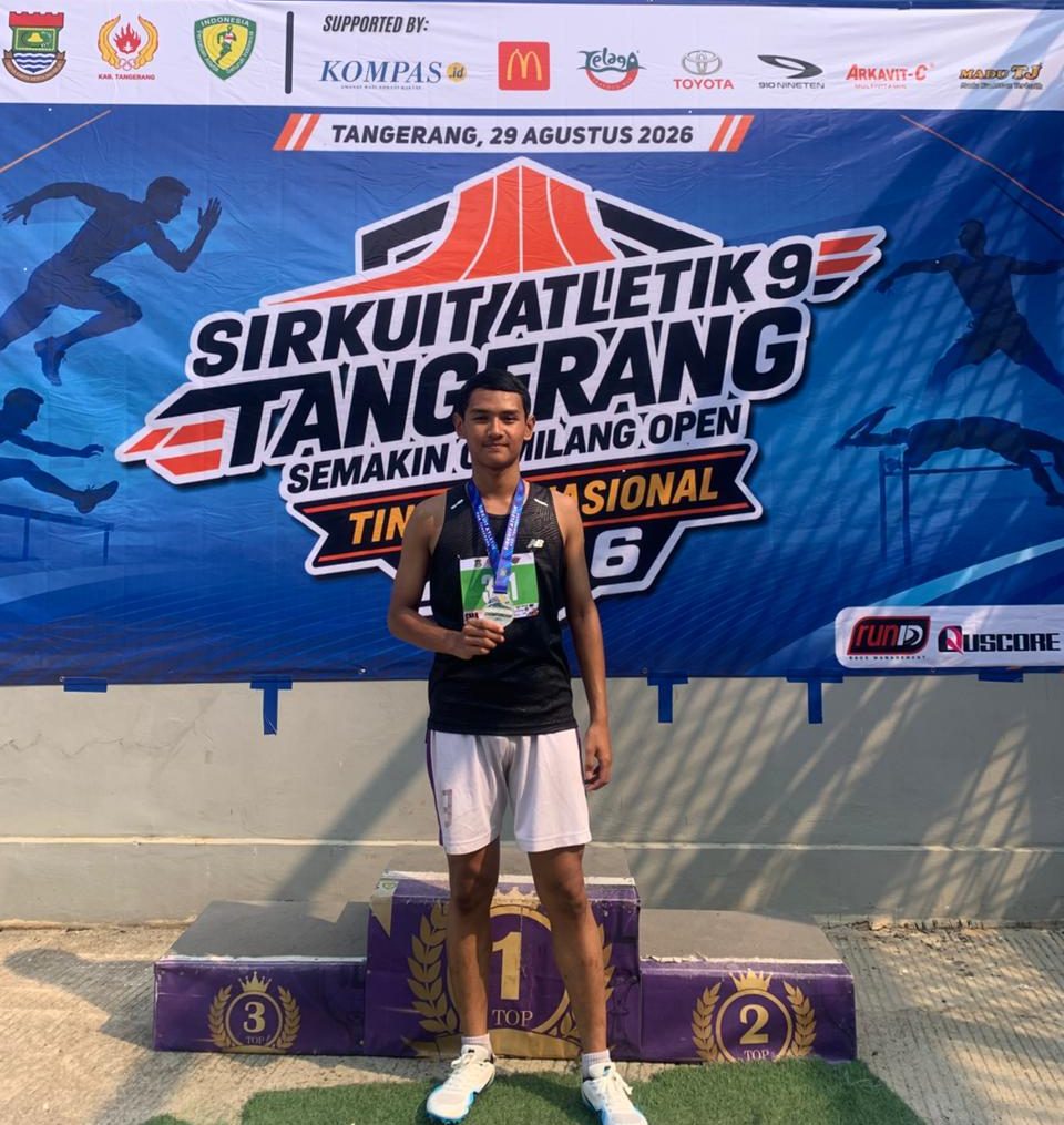 Bikin Bangga! Siswa Kelas 12 Ini Sukses Raih Medali Perak di Sirkuit Atletik 2026